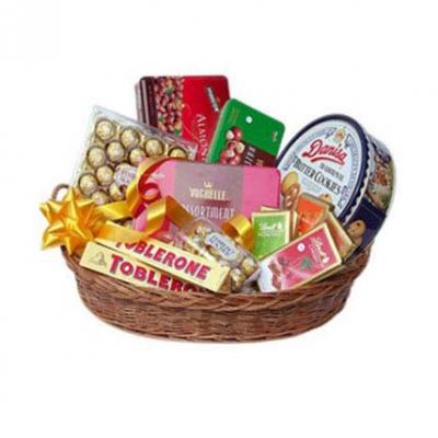 Imported Chocolates Basket Imported Chocolates Basket