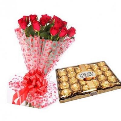 Ferrero With Red Roses Ferrero With Red Roses
