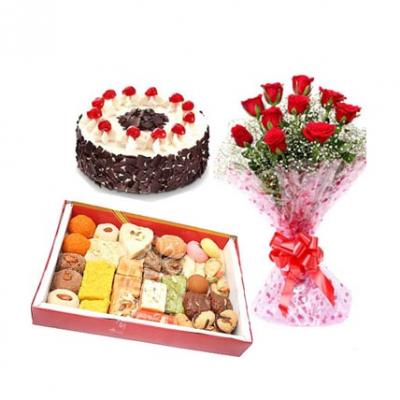 Sweets, Cake With Roses Sweets, Cake With Roses